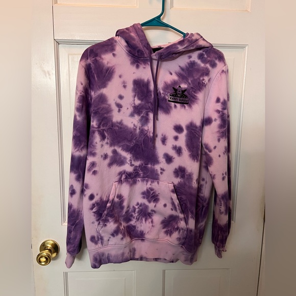 H&M Other - H & M adult small purple tie-dyed hoodie. Unisex in excellent condition